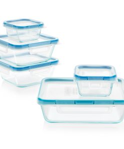 Snapware Total Solution Pyrex Glass 10-piece Food Storage Container