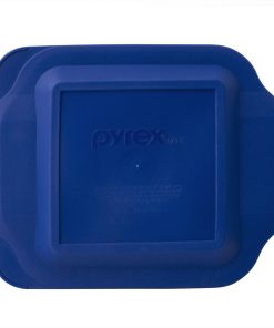 Pyrex Blue Plastic Lid for Watercolor Collection 8" Square Baking Dish