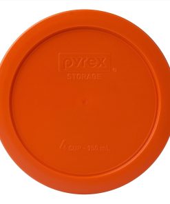 Pyrex Orange Lid for 4-cup Glass Food Storage Container