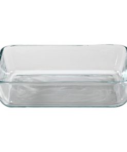Pyrex Simply Store 6-cup Rectangular Glass Food Storage Container